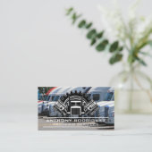 Semi Trucks | vervoer | Logistiek Visitekaartje (Staand voorkant)