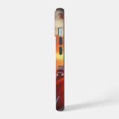 Semi-vrachtwagen lange afstand vrachtwagen aangepa iPhone 15 case (Linkerkant)