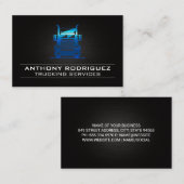 semi-vrachtwagen | transportstuurprogramma | Logis Visitekaartje (Voorkant / Achterkant)