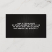 semi-vrachtwagen | Vervoer Leveringen Visitekaartje (Achterkant)