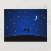 Semicolon Briefkaart (Voorkant)