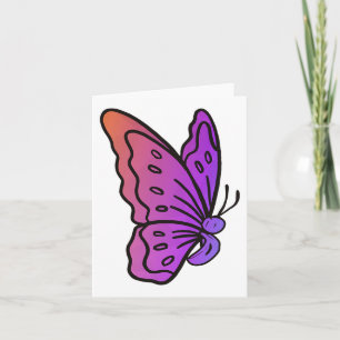 Semicolon Butterfly Anti-Suicide Mental Health Awa Kaart