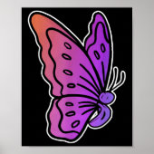 Semicolon Butterfly Anti-Suicide Mental Health Awa Poster (Voorkant)