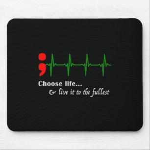 Semicolon ECG Suicide Awareness Prevention Muismat