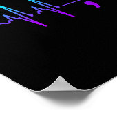 Semicolon Heart Beat Suicide Awareness Suicide Pre Poster (Hoek)