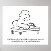 Semicolon Instructions Poster (Voorkant)