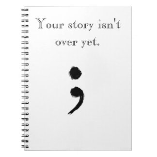 Semicolon-laptop Notitieboek