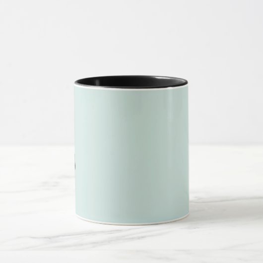 Semicolon (licht Blauwgroen) Mok (Midden)