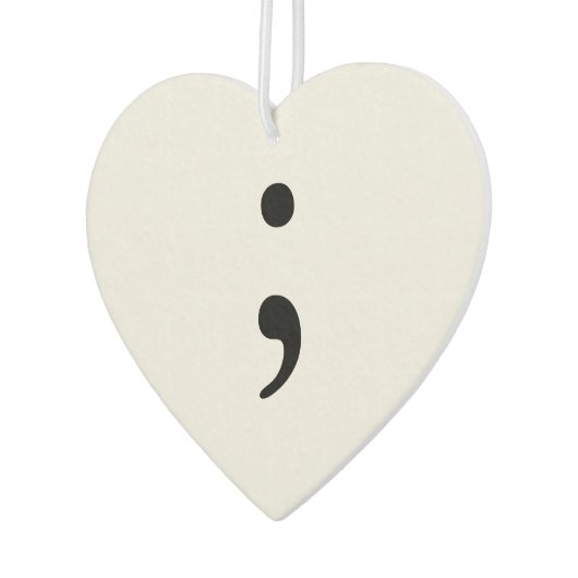 Semicolon Luchtverfrisser (Links)