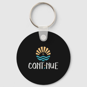 - Semicolon Mental Health Awareness Gift Sleutelhanger
