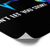 Semicolon Mental Health Awareness Suicide Preventi Poster (Hoek)