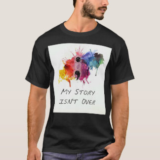 Semicolon - Mijn verhaal gaat niet over T-shirt