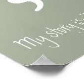 Semicolon / Mijn verhaal is nog niet voorbij; Poster (Hoek)