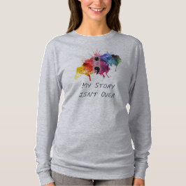 Semicolon - Mijn verhaal is voorbij T-shirt