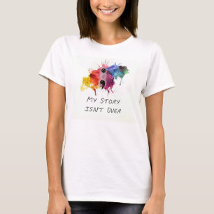 Semicolon - Mijn verhaal is voorbij T-shirt