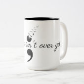 Semicolon - Mijn verhaal: Mok van tweetone koffie (Voorkant rechts)