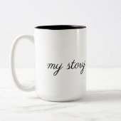 Semicolon - Mijn verhaal: Mok van tweetone koffie (Links)