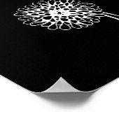 Semicolon Paardebloem Zelfmoord Preventie Bewustzi Poster (Hoek)