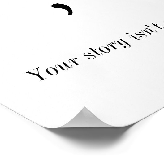 Semicolon-poster Poster (Hoek)