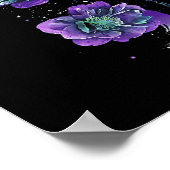 Semicolon Shirt Zelfmoordpreventie Awareness Menta Poster (Hoek)