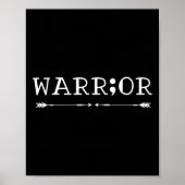 Semicolon Suicide Awareness Poster (Voorkant)