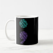Semicolon Suicide Prevention Awareness Koffiemok (Links)
