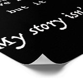 Semicolon Suicide Prevention Awareness Poster (Hoek)