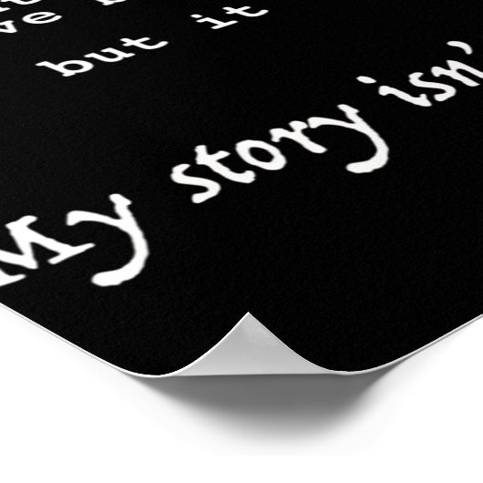 Semicolon Suicide Prevention Awareness Poster (Hoek)