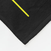Semicolon Sunflower Suicide Prevention Awareness S Fleece Deken (Hoek)