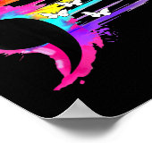 Semicolon Symbool Geestelijke Gezondheid Zelfmoord Poster (Hoek)