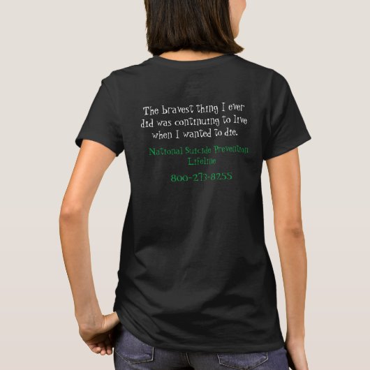 Semicolon T-shirt (Achterkant)