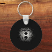 Semicolon - Warrior Spirit Sticker Sleutelhanger (Voorkant)