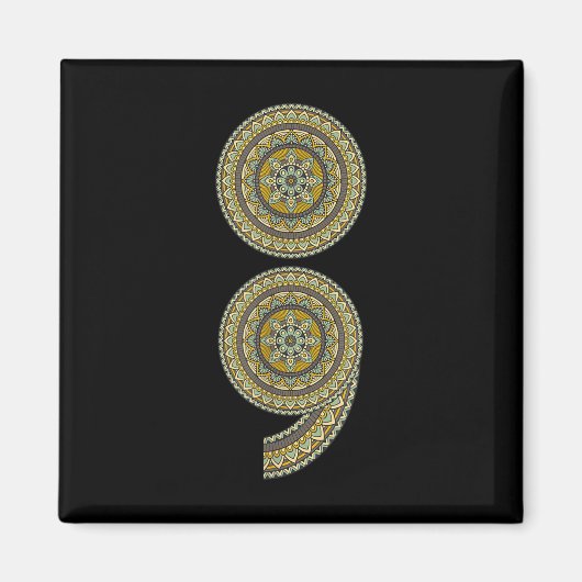 Semicolon Zelfmoord Preventie Awareness Gift Magneet (Voorkant)