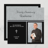 Seminair Afstuderen Foto Christelijk Aangepast Kaart (Voorkant / Achterkant)