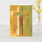 Seminarie Kierkegard Quote Afstuderen Kaart (Gele Bloem)