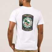 Seminole County Fire Dept. Florida Local 3254 T-sh T-shirt (Achterkant)