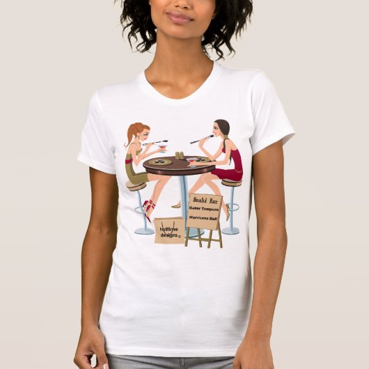 Seminole Sushi Girls Damas Shirt (Voorkant)