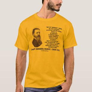 Semiose Drie Onderwerpen van het citaat van de Obj T-shirt