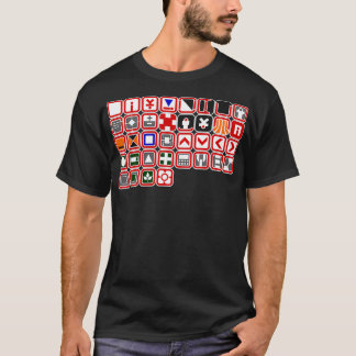 Semiotische standaard t-shirt