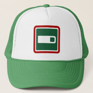 semiotische standaardkoffie trucker pet