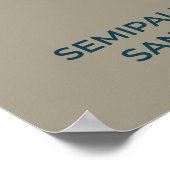 Semipalmated Sandpiper Migration Map – Minimalisti Poster (Hoek)