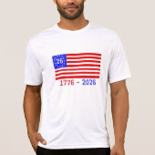 SEMIQUINCENTENNIAL: 1776 - 2026 T-SHIRT (Voorkant)