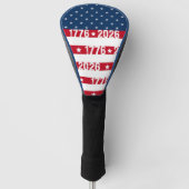Semiquincentennial 1776 2026 Viering Golfheadcover (Voorkant)