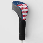 Semiquincentennial 1776 2026 Viering Golfheadcover (Schuin)