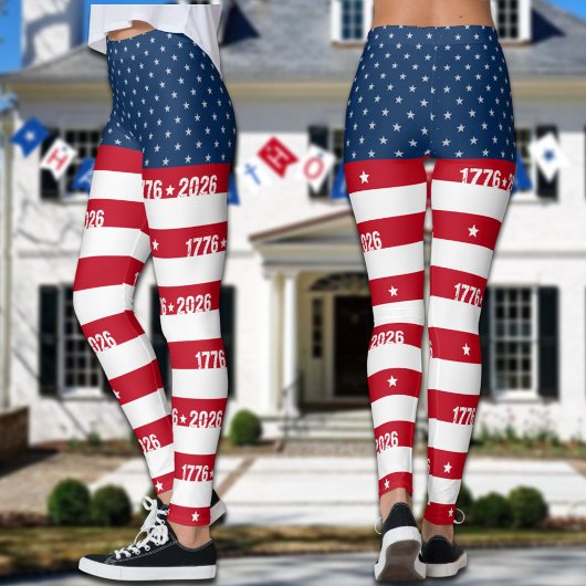 Semiquincentennial America 250 1776 2026 Leggings