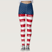 Semiquincentennial Amerika 250 1776 2026 Leggings (Voorkant)
