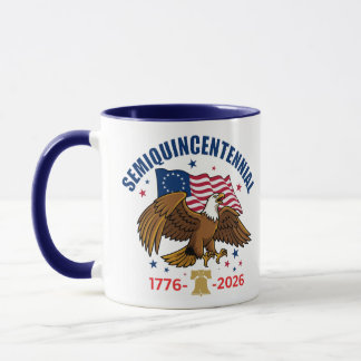 Semiquincentennial Bald Eagle Mug Mok