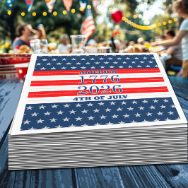 Semiquincentennial Navy Stars & Stripes 1776 2026 Servet