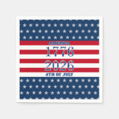 Semiquincentennial Navy Stars & Stripes 1776 2026 Servet (Voorkant)