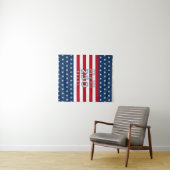 Semiquincentennial Navy Stars & Stripes 250 Years  Wandkleed (In Situ (horizontaal))